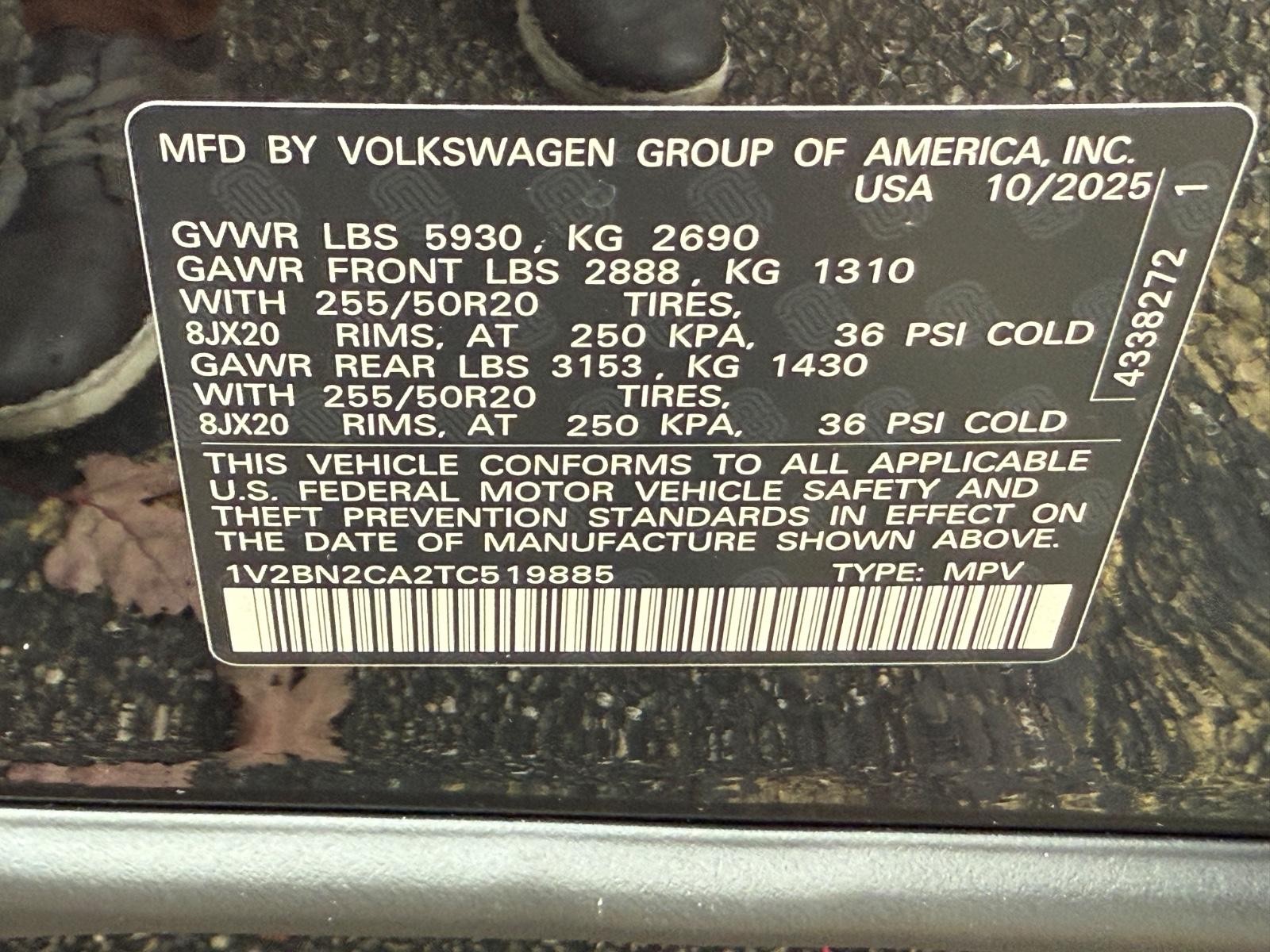 Volkswagen Atlas Vehicle Image 19