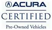 ACURA Certified Vehicle