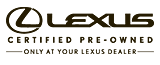 LEXUS Certified Vehicle