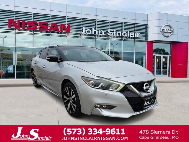 2017 Nissan Maxima Platinum at John Sinclair Nissan in Cape Girardeau MO