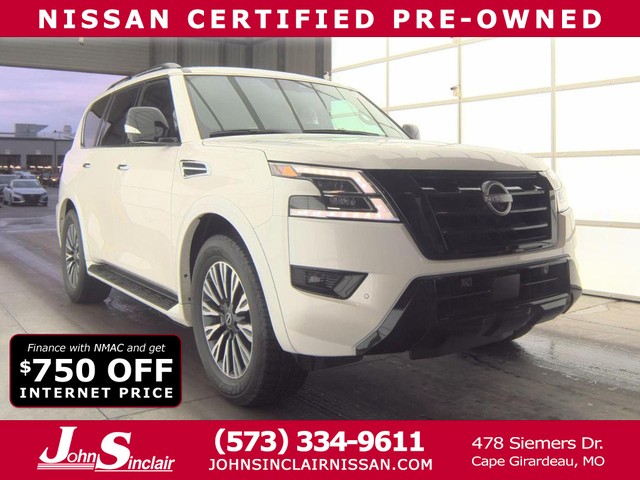 2024 Nissan Armada SL at John Sinclair Nissan in Cape Girardeau MO