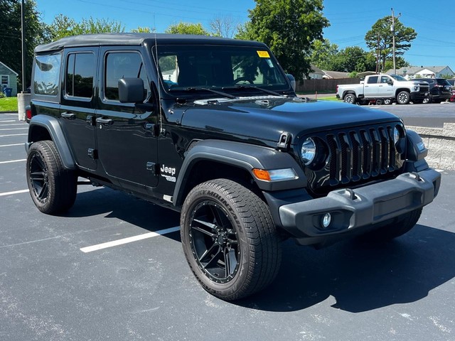 Used 2021 Jeep Wrangler Unlimited Sport with VIN 1C4HJXDN6MW622569 for sale in Union, MO