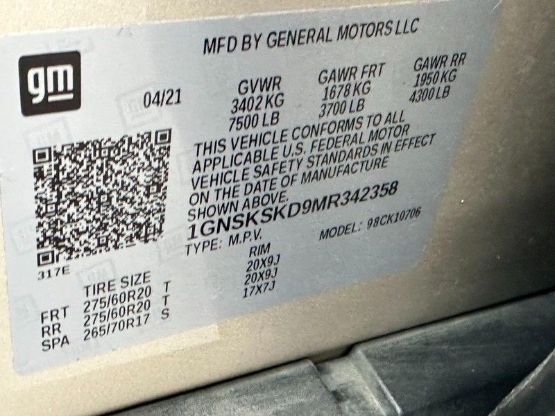 Chevrolet Tahoe Vehicle Full-screen Gallery Image 27