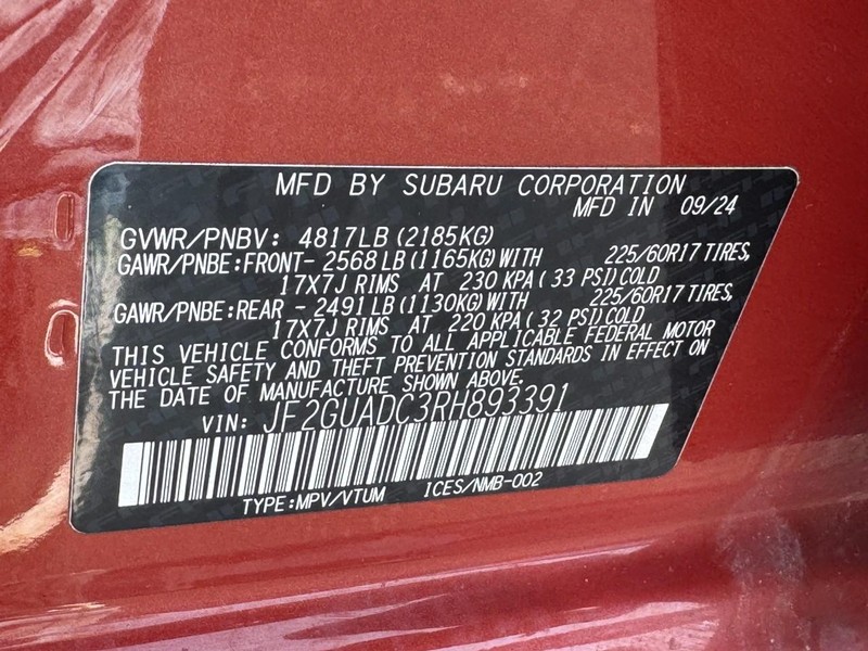 Subaru Crosstrek Vehicle Image 23