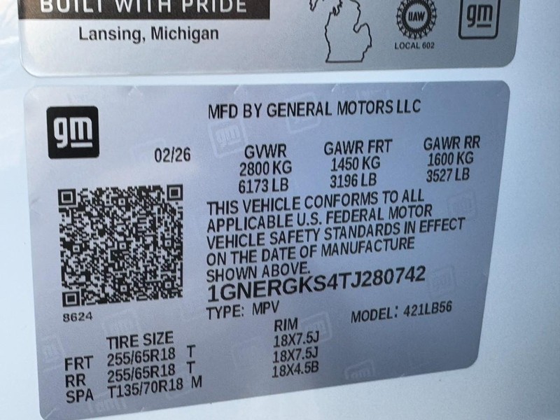 Chevrolet Traverse Vehicle Image 17