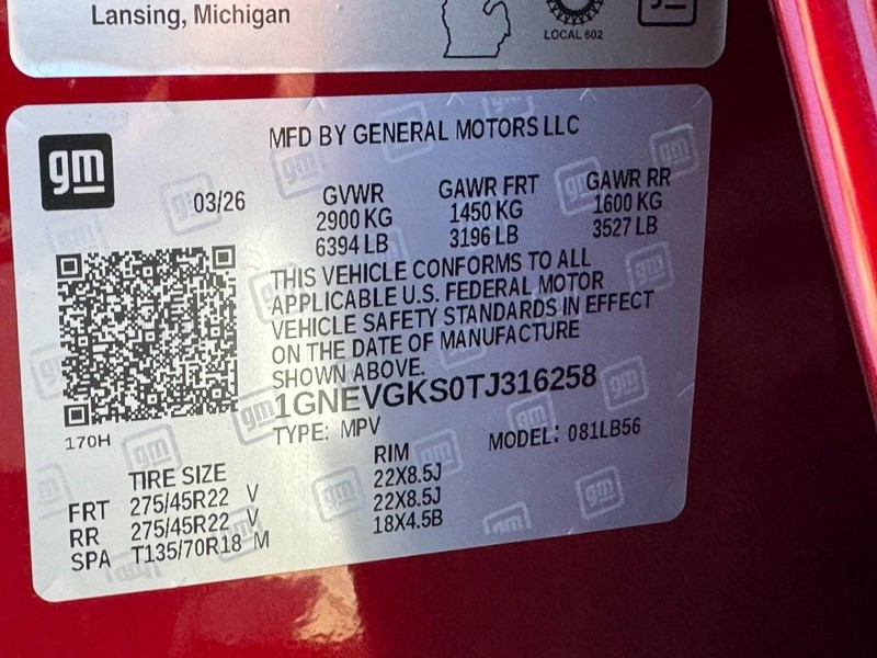 Chevrolet Traverse Vehicle Image 18