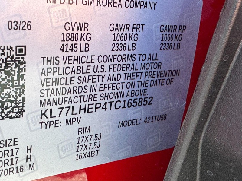 Chevrolet Trax Vehicle Image 17