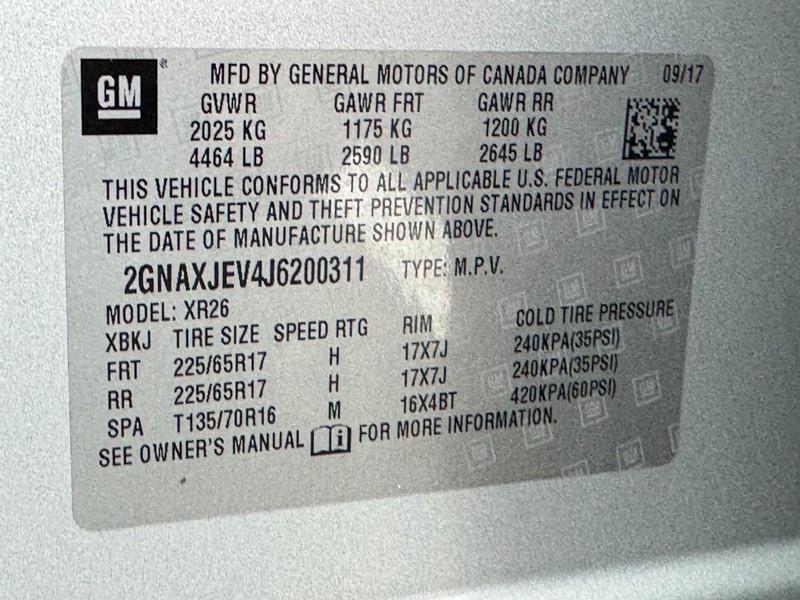 Chevrolet Equinox Vehicle Full-screen Gallery Image 23