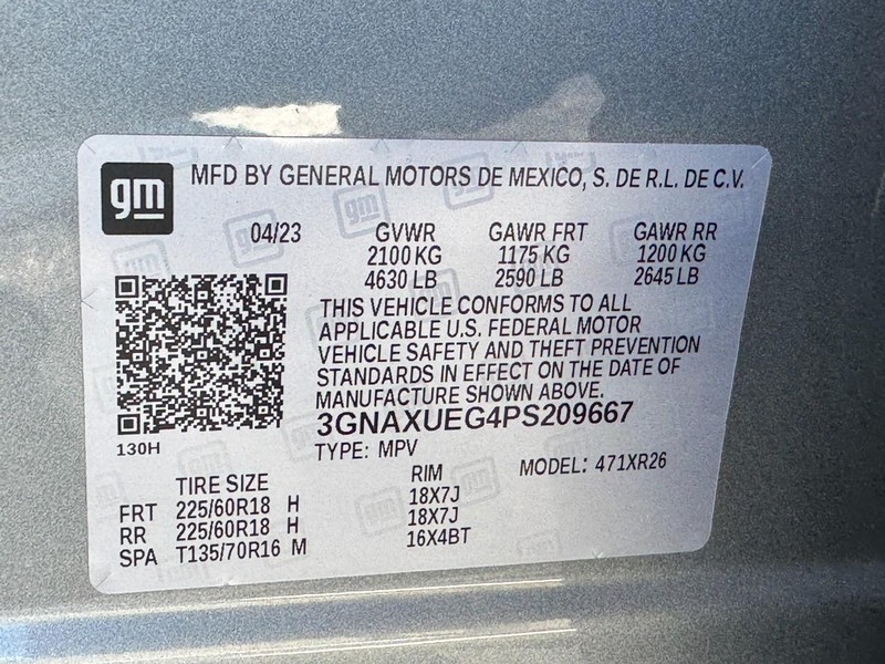 Chevrolet Equinox Vehicle Image 23