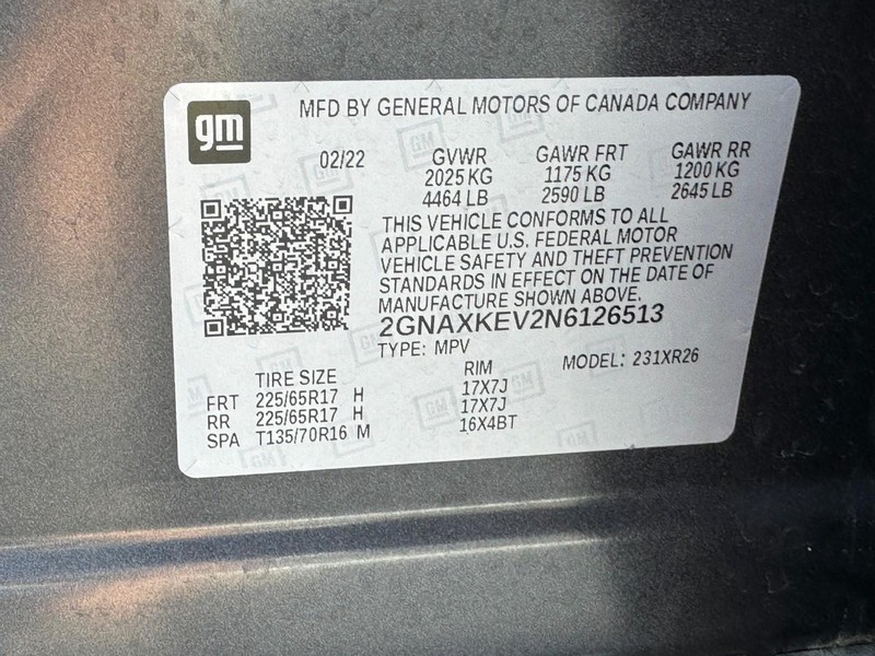 Chevrolet Equinox Vehicle Full-screen Gallery Image 23