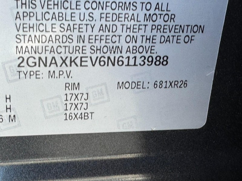Chevrolet Equinox Vehicle Full-screen Gallery Image 23