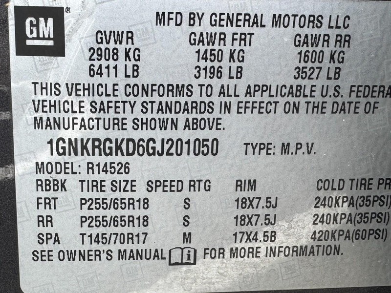 Chevrolet Traverse Vehicle Image 23