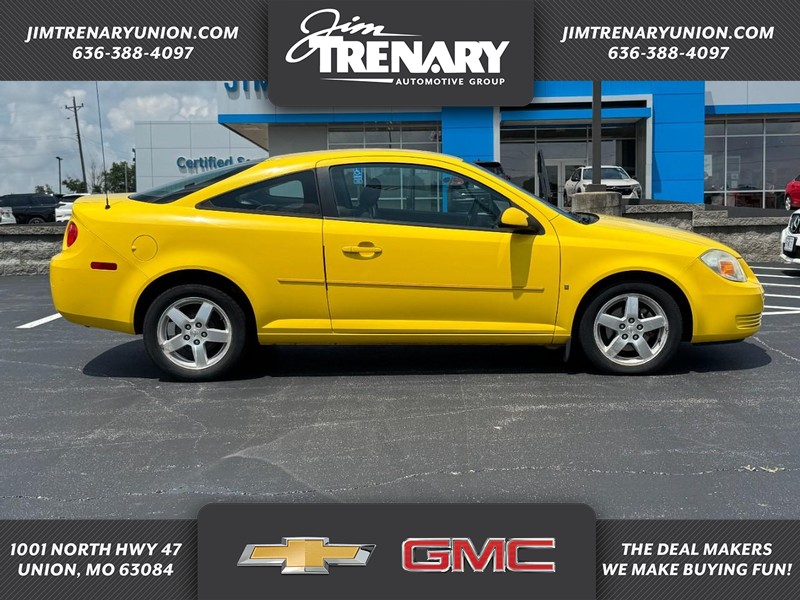 Rally Yellow 2009 Chevrolet Cobalt Coupe Front-Wheel Drive Automatic
