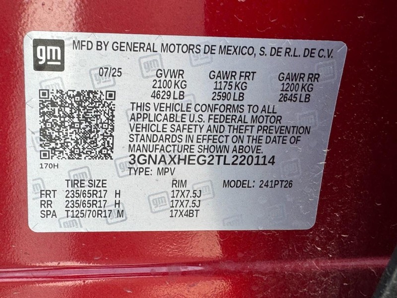 Chevrolet Equinox Vehicle Image 18