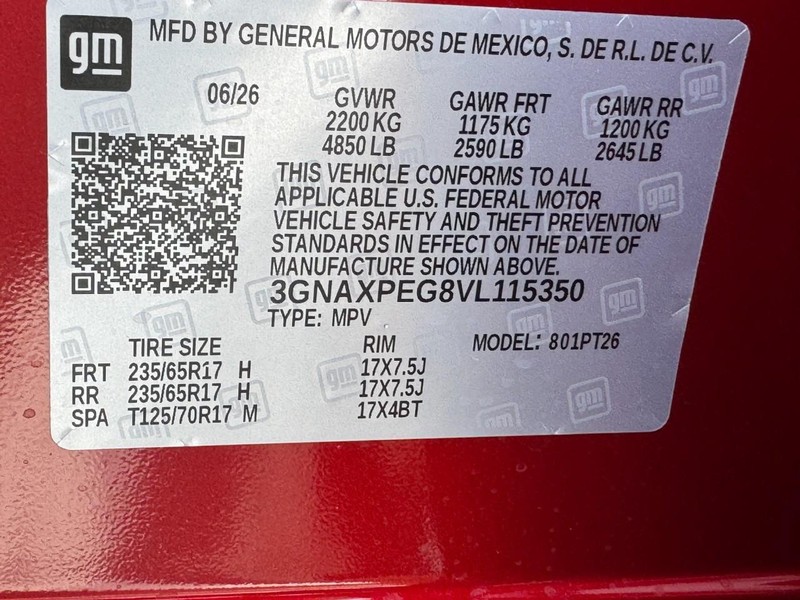 Chevrolet Equinox Vehicle Image 17