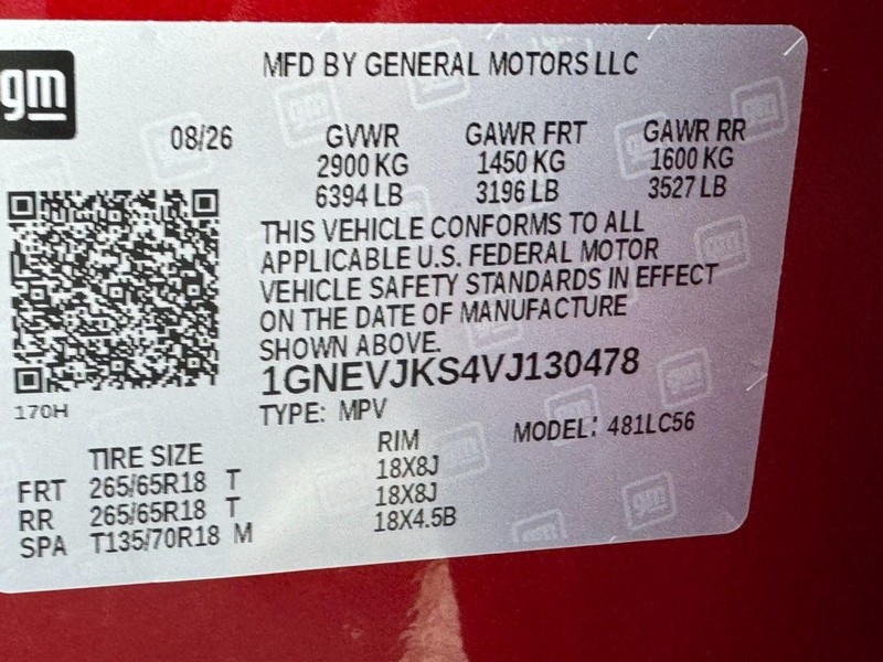 Chevrolet Traverse Vehicle Image 17