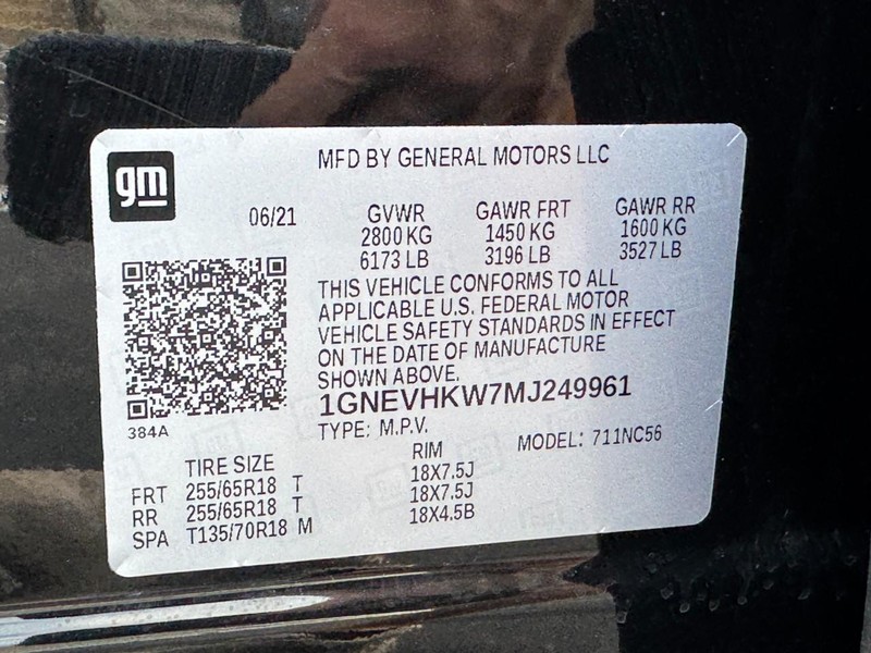 Chevrolet Traverse Vehicle Image 25