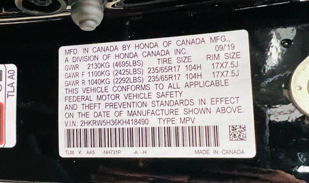 Honda CR-V Vehicle Full-screen Gallery Image 11