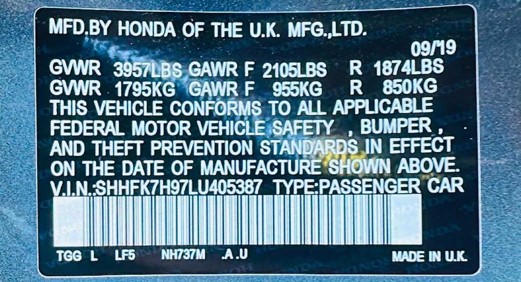 Honda Civic Hatchback Vehicle Full-screen Gallery Image 17