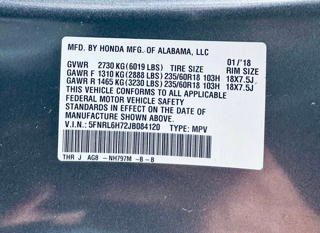 Honda Odyssey Vehicle Full-screen Gallery Image 18