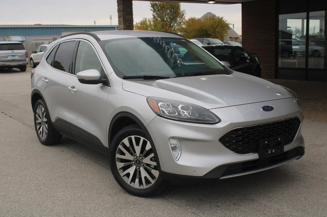 Used 2020 Ford Escape Titanium with VIN 1FMCU9J93LUB78755 for sale in Jerseyville, IL