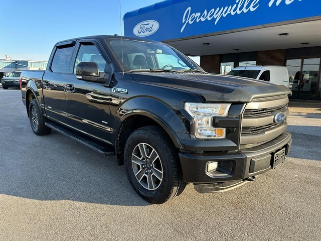 Used 2015 Ford F-150 Lariat with VIN 1FTEW1EGXFKE16344 for sale in Jerseyville, IL