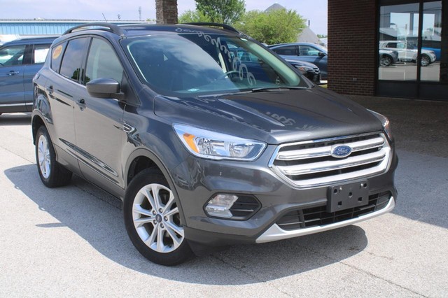 Used 2018 Ford Escape SE with VIN 1FMCU0GD1JUD29161 for sale in Jerseyville, IL