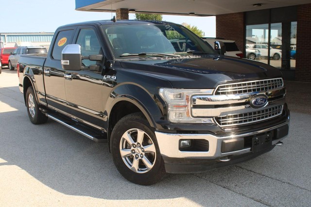 Used 2019 Ford F-150 Lariat with VIN 1FTFW1E43KKD71722 for sale in Jerseyville, IL