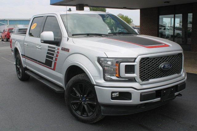 Used 2019 Ford F-150 Lariat with VIN 1FTEW1E44KFC08372 for sale in Jerseyville, IL