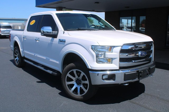 Used 2015 Ford F-150 Lariat with VIN 1FTEW1EF0FKE19681 for sale in Jerseyville, IL