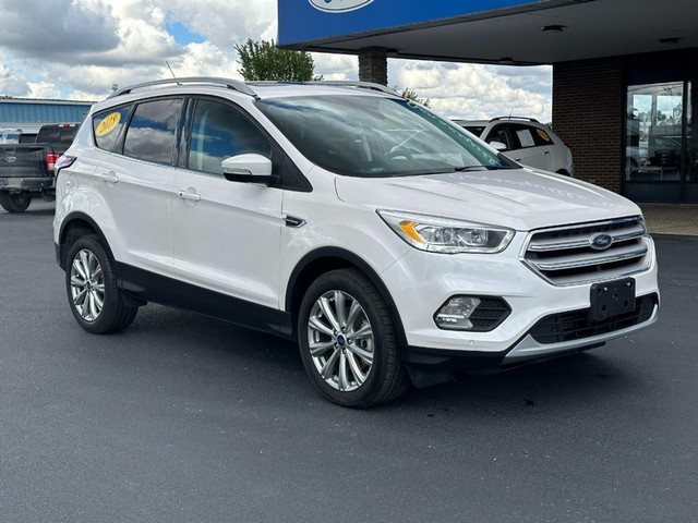 Used 2018 Ford Escape Titanium with VIN 1FMCU9J98JUD30753 for sale in Jerseyville, IL