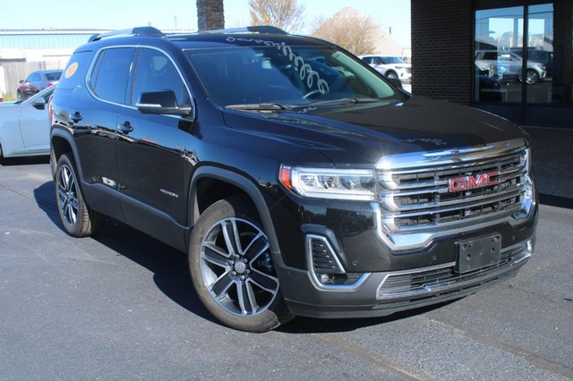 Used 2021 GMC Acadia SLT with VIN 1GKKNULS9MZ225330 for sale in Jerseyville, IL