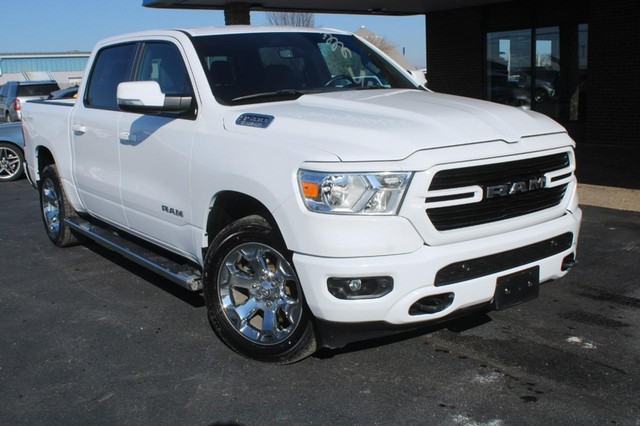 Used 2020 RAM Ram 1500 Pickup Big Horn/Lone Star with VIN 1C6SRFFT3LN156244 for sale in Jerseyville, IL