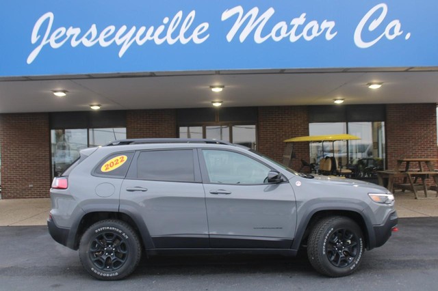 2022 Jeep Cherokee 4WD Trailhawk at Jerseyville Motor Company in Jerseyville IL