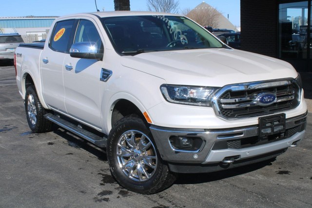 Used 2019 Ford Ranger Lariat with VIN 1FTER4FH7KLA82648 for sale in Jerseyville, IL