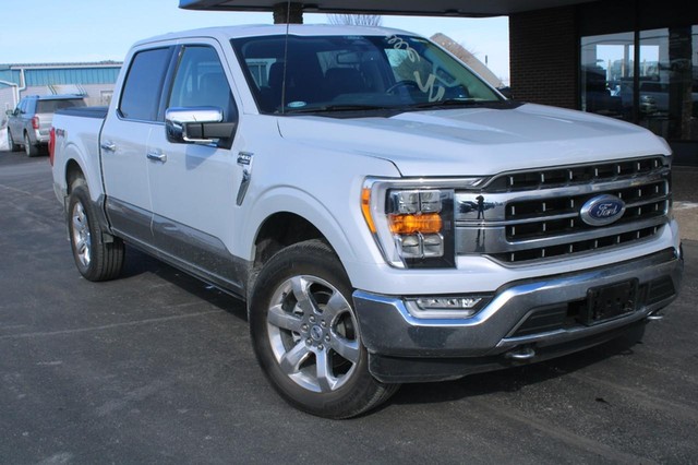 Used 2022 Ford F-150 Lariat with VIN 1FTFW1E81NKE73642 for sale in Jerseyville, IL