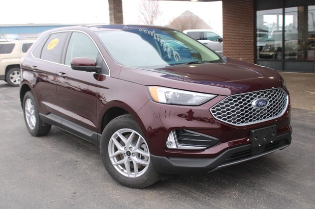 Used 2024 Ford Edge SEL with VIN 2FMPK4J93RBB03451 for sale in Jerseyville, IL