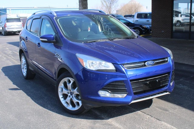 Used 2014 Ford Escape Titanium with VIN 1FMCU0JX2EUE25440 for sale in Jerseyville, IL