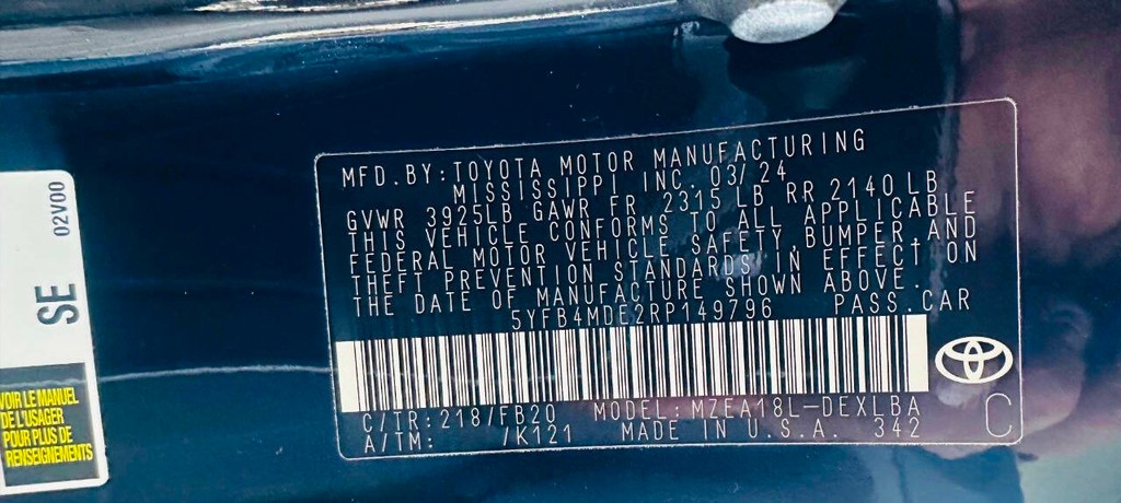 Toyota Corolla Vehicle Full-screen Gallery Image 07