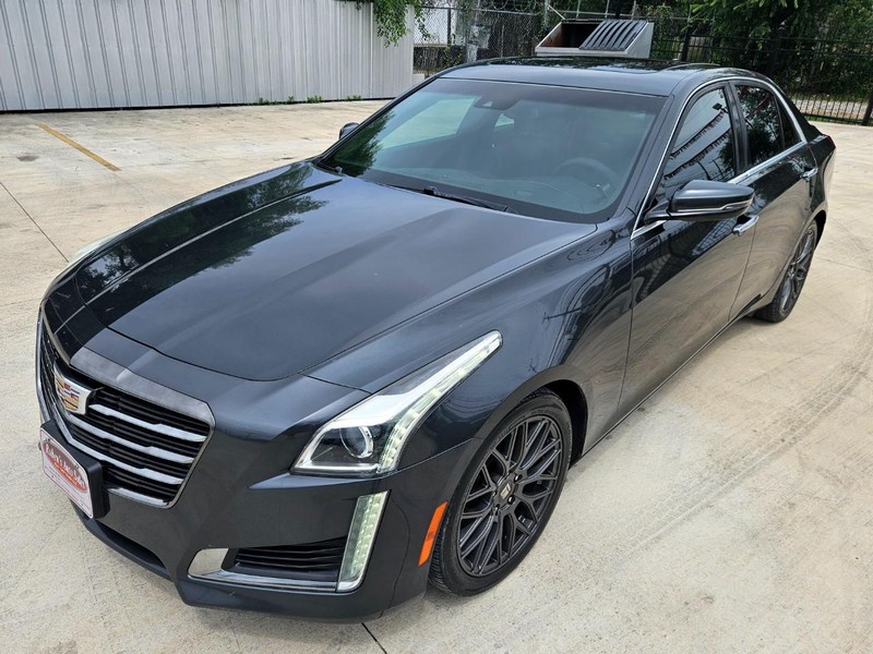 Phantom Gray Metallic 2017 Cadillac CTS Sedan Rear-Wheel Drive Automatic