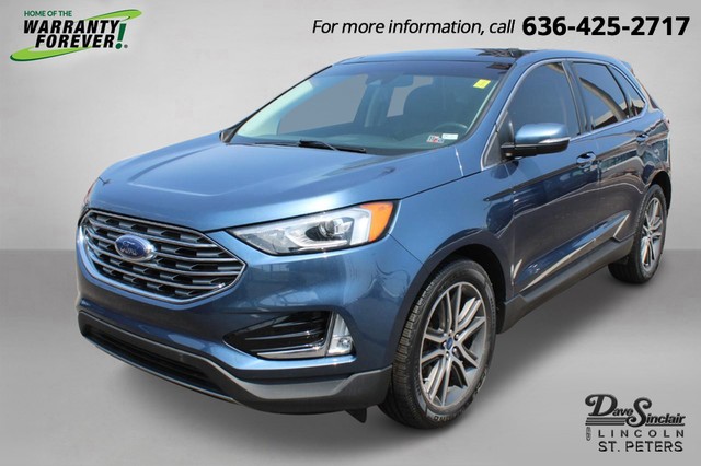 2019 Ford Edge Titanium AWD at Dave Sinclair Lincoln St. Peters in St. Peters MO