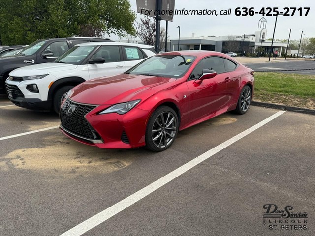 2022 Lexus RC RC 350 F SPORT at Dave Sinclair Lincoln St. Peters in St. Peters MO