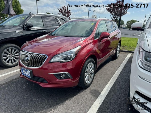 2018 Buick Envision Essence at Dave Sinclair Lincoln St. Peters in St. Peters MO