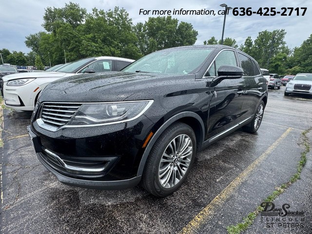 2018 Lincoln MKX Reserve at Dave Sinclair Lincoln St. Peters in St. Peters MO