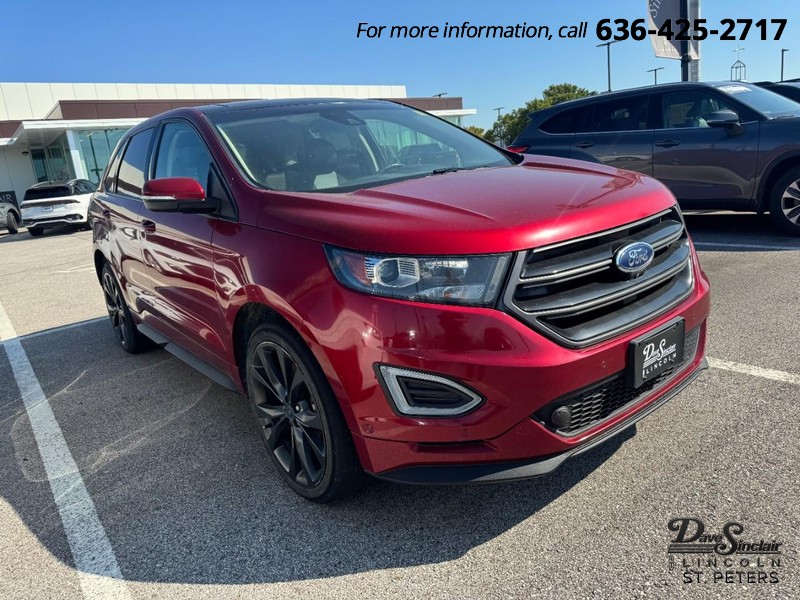 Ruby Red Metallic Tinted Clearcoat 2015 Ford Edge SUV / Crossover All-Wheel Drive Automatic