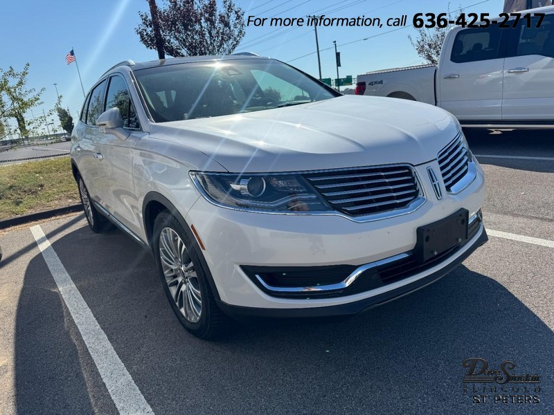 White Platinum Metallic Tri-Coat 2018 Lincoln MKX SUV / Crossover Front-Wheel Drive Automatic