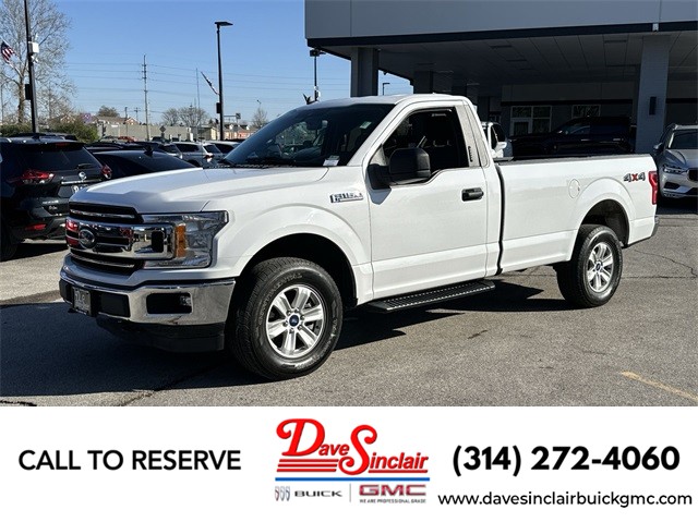 2020 Ford F-150 4WD XLT Reg Cab at Dave Sinclair Buick GMC in St. Louis MO