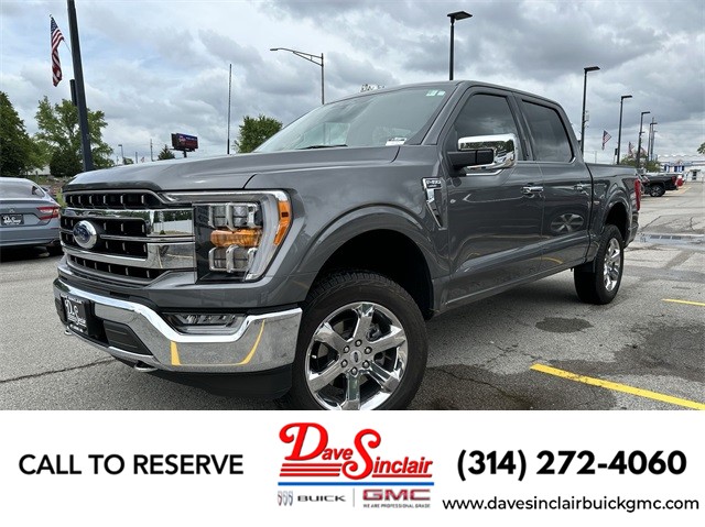2022 Ford F-150 4WD Lariat SuperCrew at Dave Sinclair Buick GMC in St. Louis MO