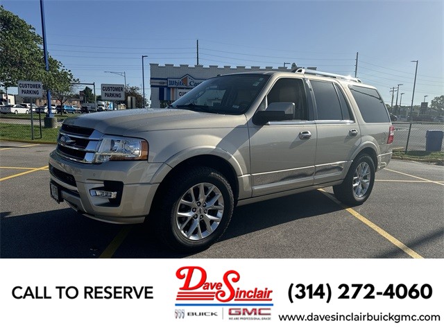 2017 Ford Expedition Limited at Dave Sinclair Buick GMC in St. Louis MO