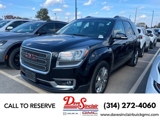 more details - gmc acadia limited